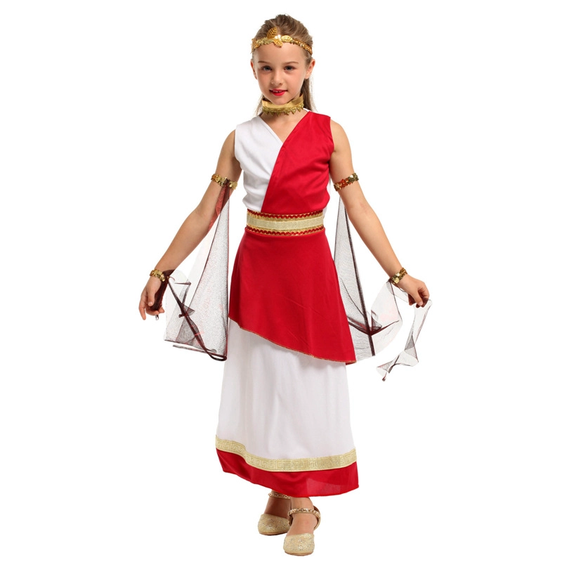 DISFRAZ DIOSA ATENEA GRECIA INFANTIL - 1