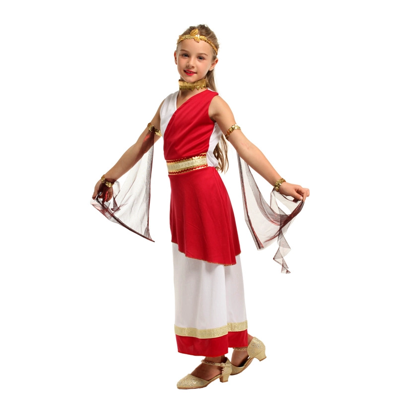DISFRAZ DIOSA ATENEA GRECIA INFANTIL - 4