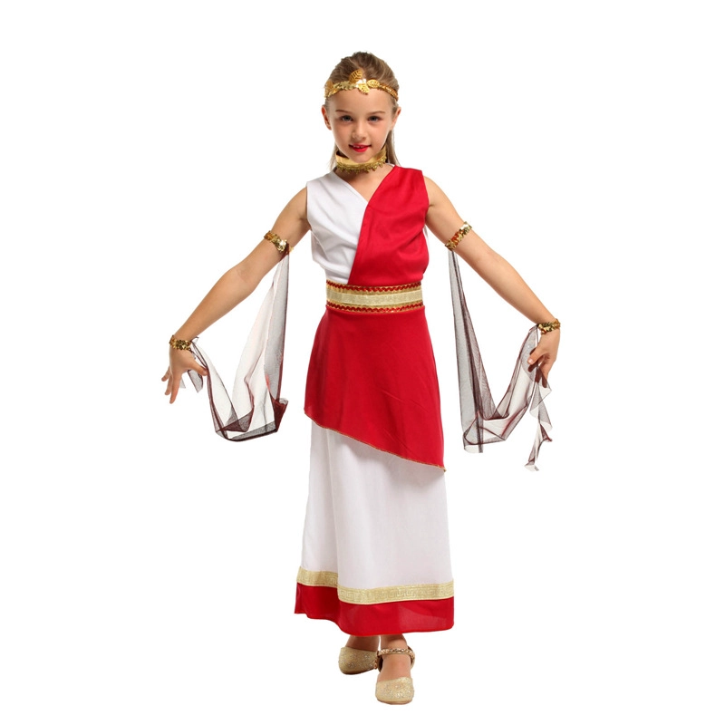 DISFRAZ DIOSA ATENEA GRECIA INFANTIL - 5