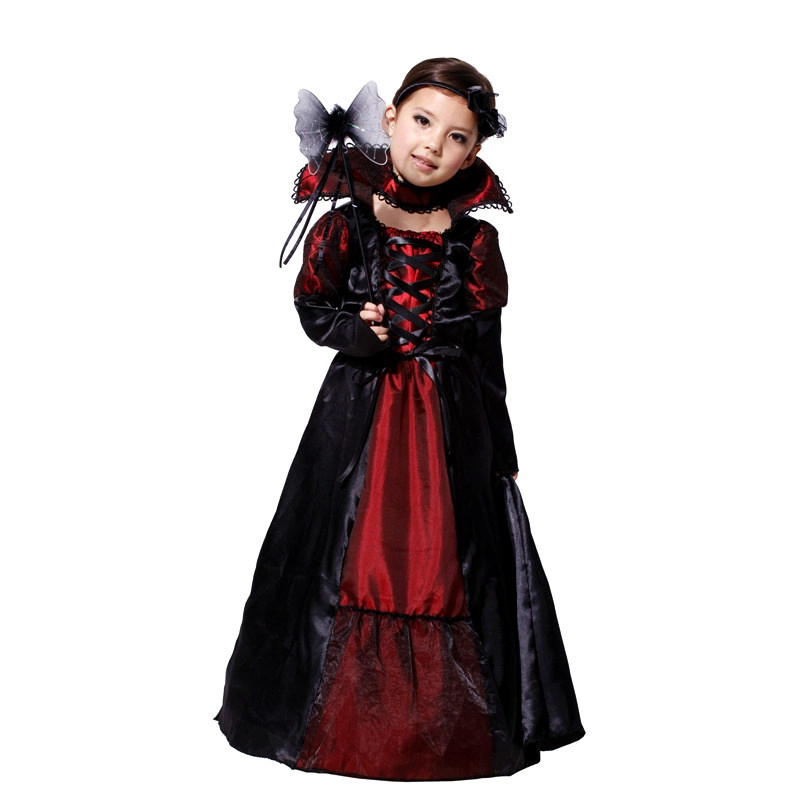 DISFRAZ INFANTIL PREMIUM VAMPIRESA - 1