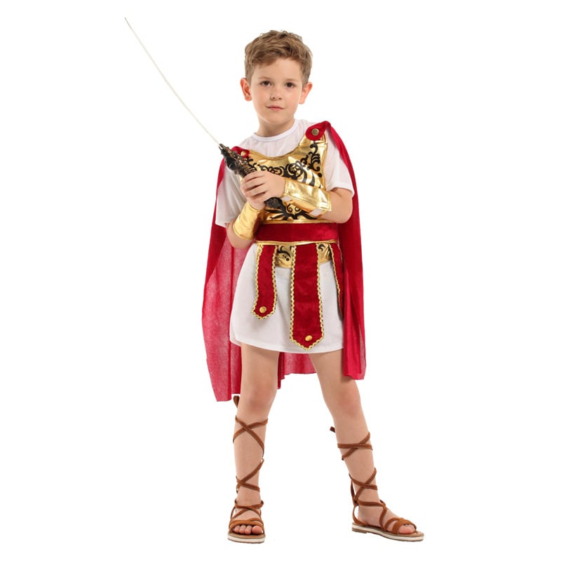 DISFRAZ COSPLAY GLADIADOR INFANTIL PARA NIÑOS - 1