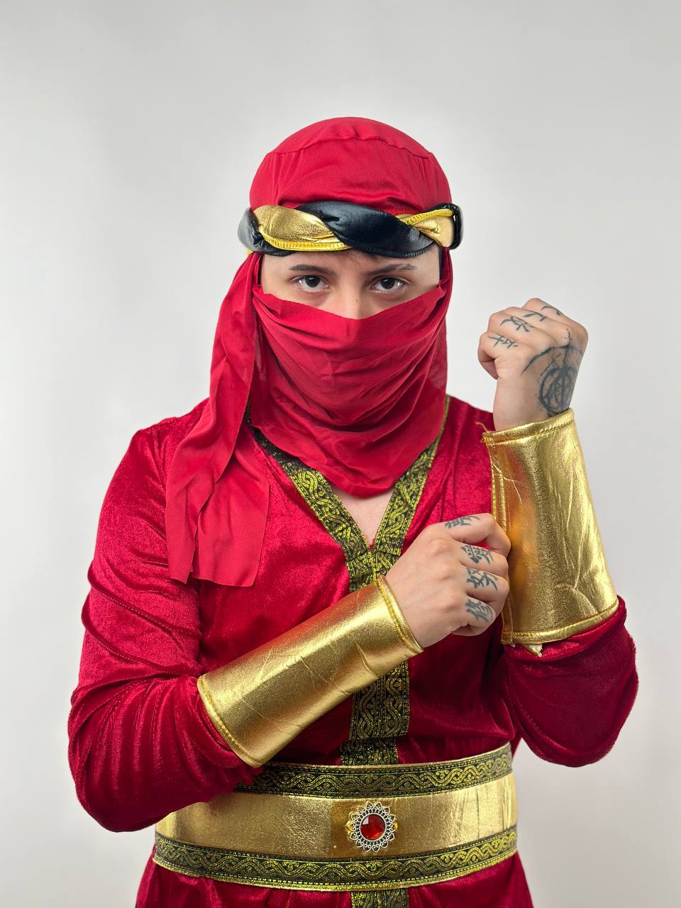 DISFRAZ GUERRERO ARABE PERSA TURCO OTOMANO - S - 2