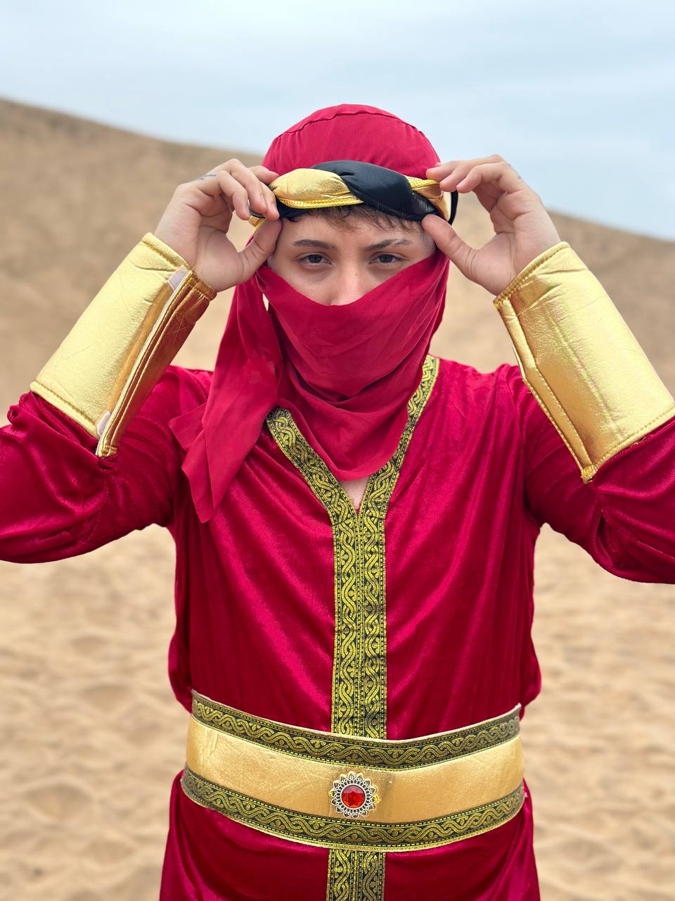 DISFRAZ GUERRERO ARABE PERSA TURCO OTOMANO - S - 3