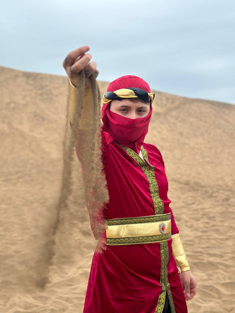 DISFRAZ GUERRERO ARABE PERSA TURCO OTOMANO - S - 6