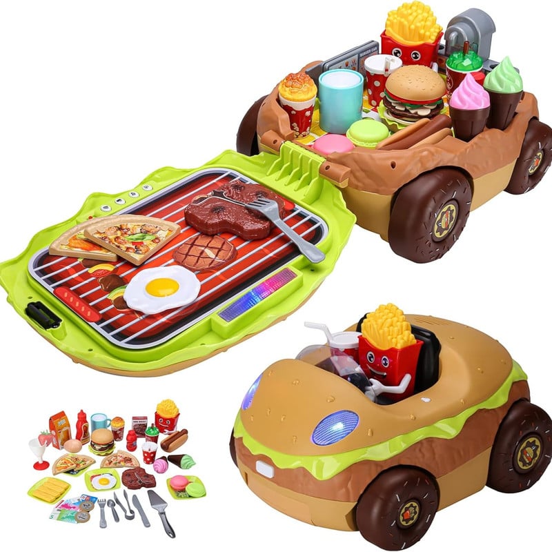 SET COCINA HAMBURGESA AUTO 59 PIEZAS PREMIUM - 1