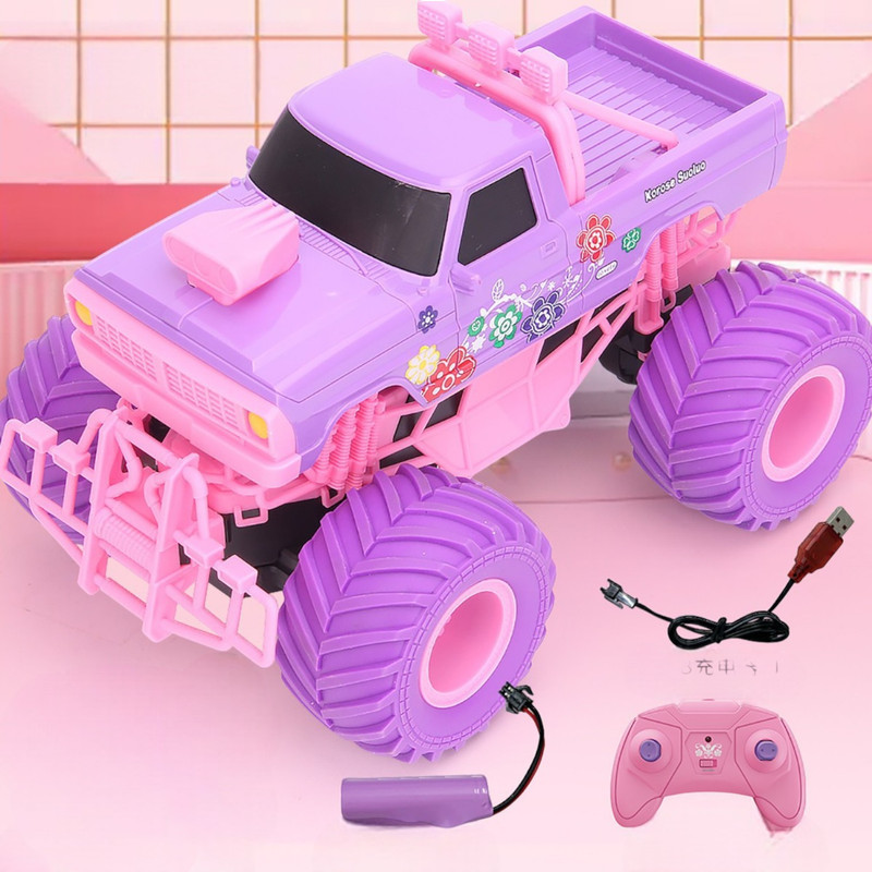 AUTO CAMIONETA CONTROL REMOTO BICHOTA PARA NIÑAS - 3