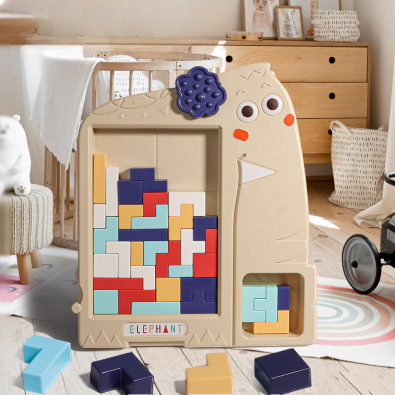JUGUETE TETRIS ROMPECABEZAS ELEFANTE PARA NIÑOS - 3