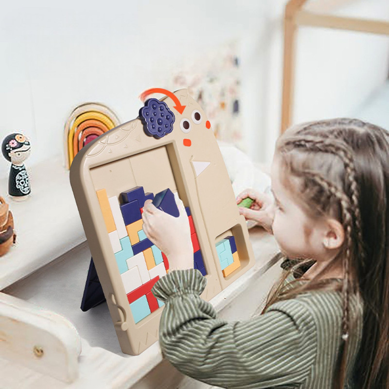 JUGUETE TETRIS ROMPECABEZAS ELEFANTE PARA NIÑOS - 4