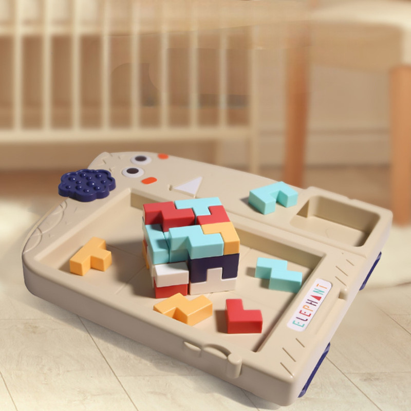 JUGUETE TETRIS ROMPECABEZAS ELEFANTE PARA NIÑOS - 5