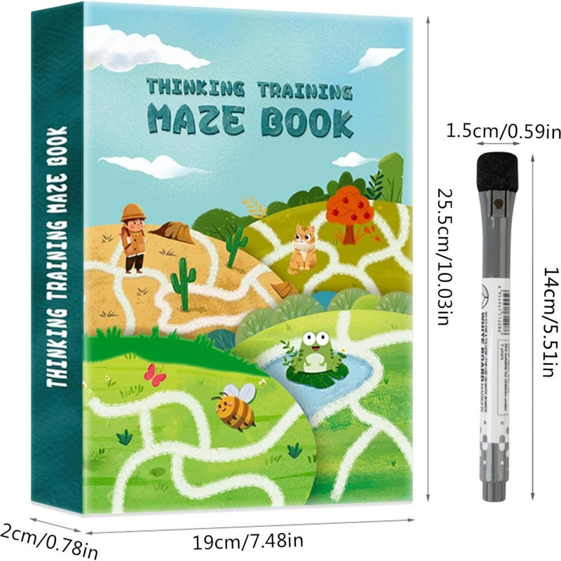 JUGUETE LABERINTO LIBRO EDUCATIVO MONTESSORI - 5