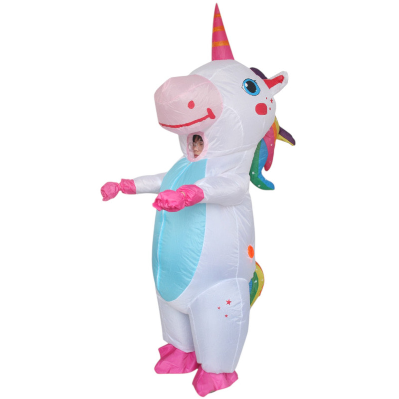 DISFRAZ INFLABLE UNICORNIO ADULTO - 2