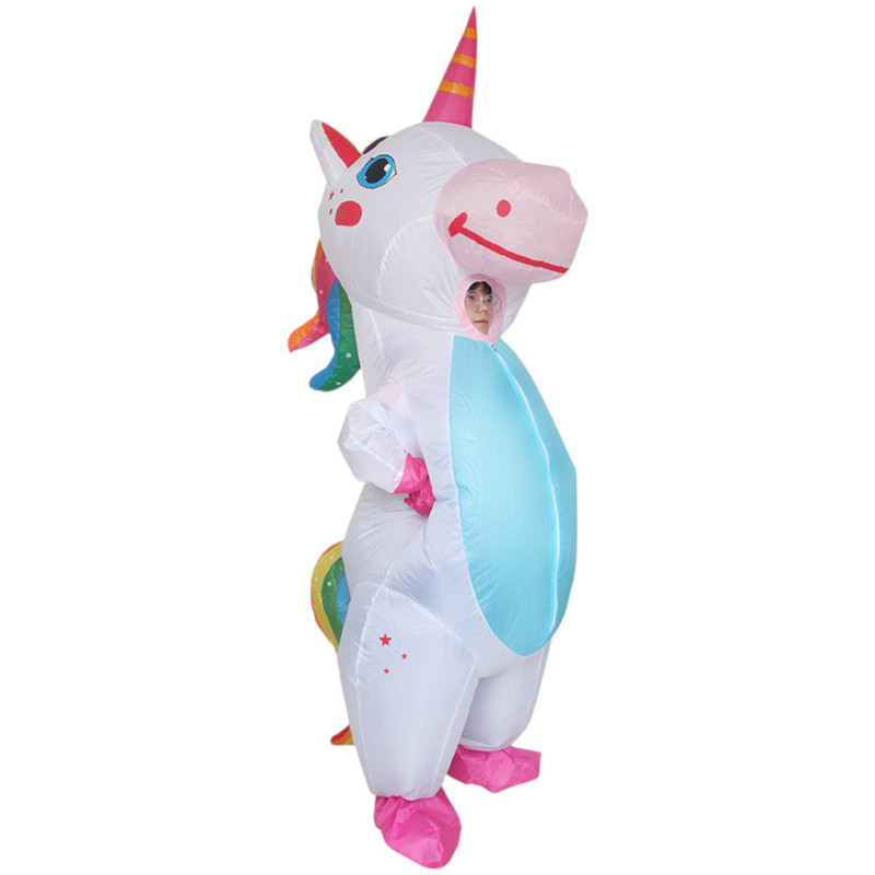 DISFRAZ INFLABLE UNICORNIO ADULTO - 3