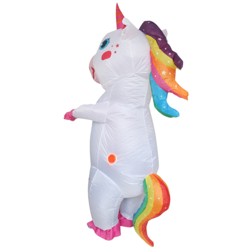 DISFRAZ INFLABLE UNICORNIO ADULTO - 4