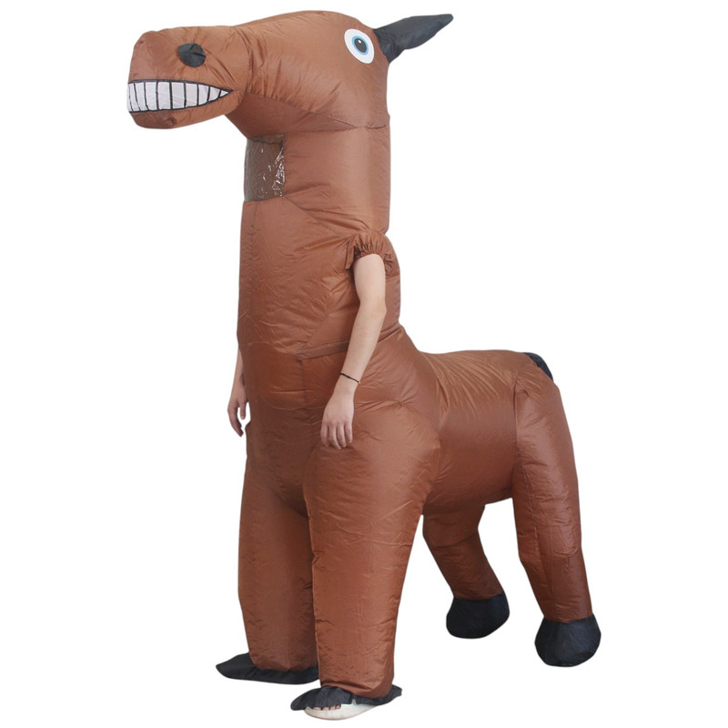 DISFRAZ INFLABLE CABALLO ADULTO - 1