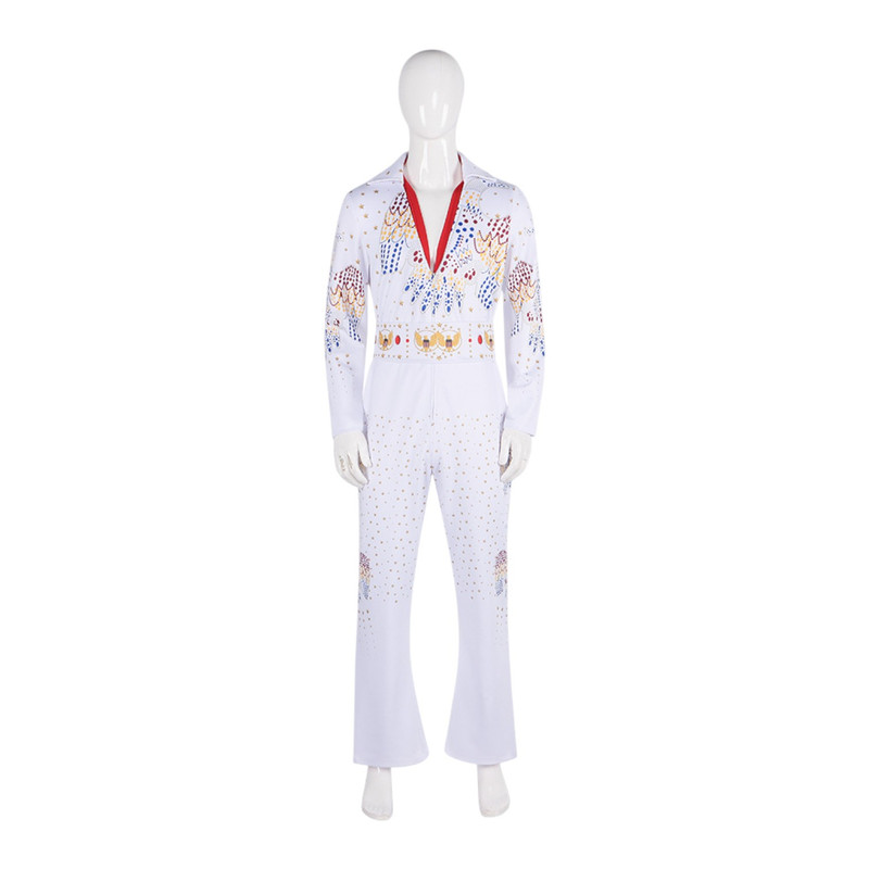 DISFRAZ COSPLAY ELVIS PRESLEY EAGLE JUMSUIT - 1