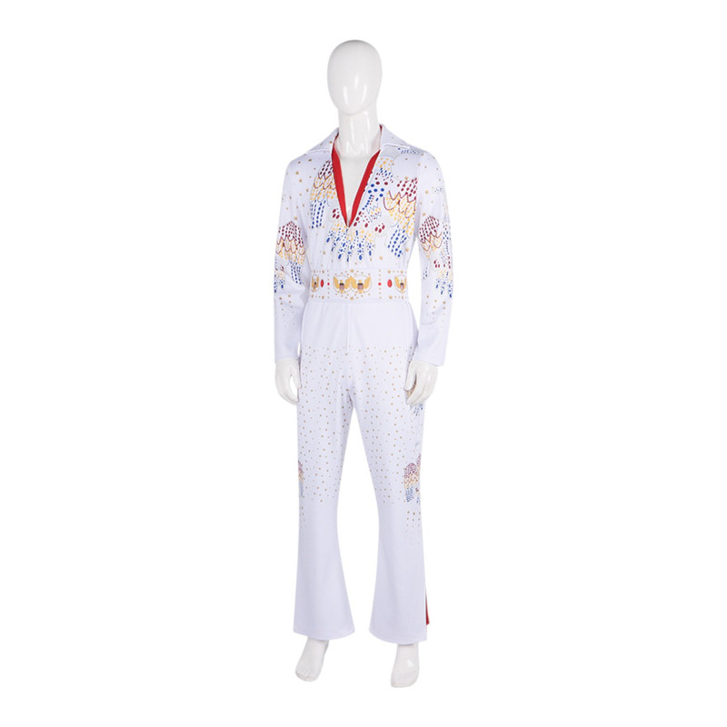 DISFRAZ COSPLAY ELVIS PRESLEY EAGLE JUMSUIT - 4