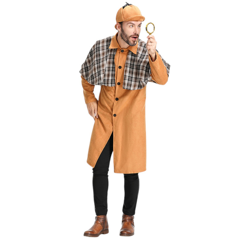 DISFRAZ COSPLAY DETECTIVE CLASICO ADULTO - 3