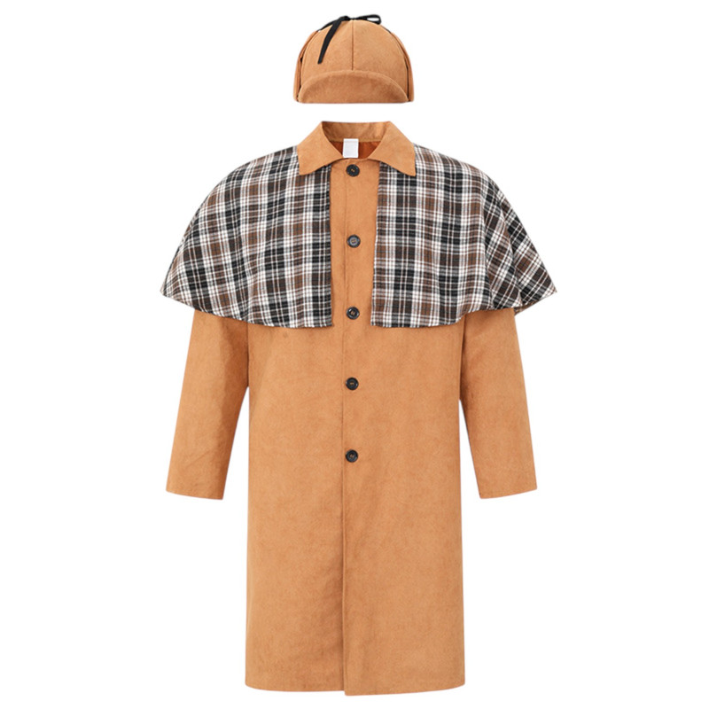 DISFRAZ COSPLAY DETECTIVE CLASICO ADULTO - 4