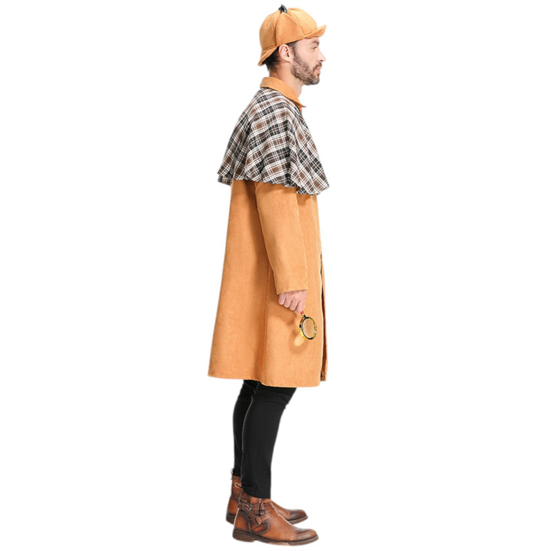 DISFRAZ COSPLAY DETECTIVE CLASICO ADULTO - 5