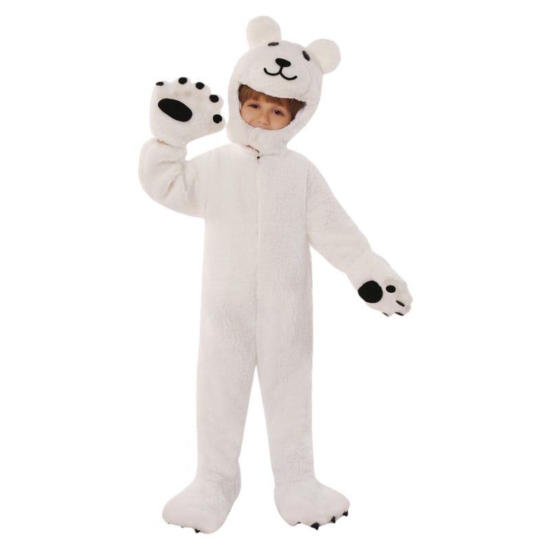 DISFRAZ INFANTIL OSO POLAR ANIMAL - 1