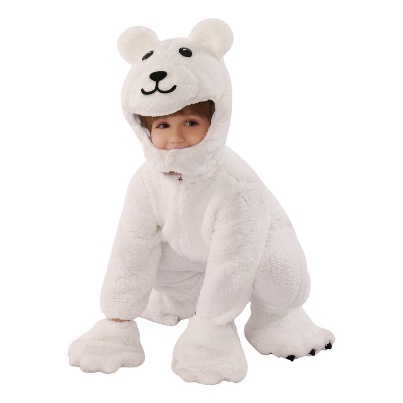 DISFRAZ INFANTIL OSO POLAR ANIMAL - 3