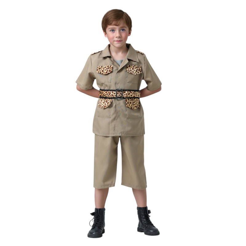 DISFRAZ INFANTIL EXPLORADOR JUNGLA BIOLOGO - 5
