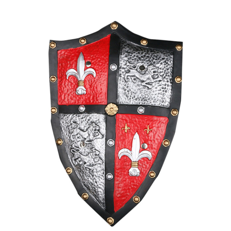 ESCUDO MEDIEVAL TEMPLARIO ACCESORIO COSPLAY - 1