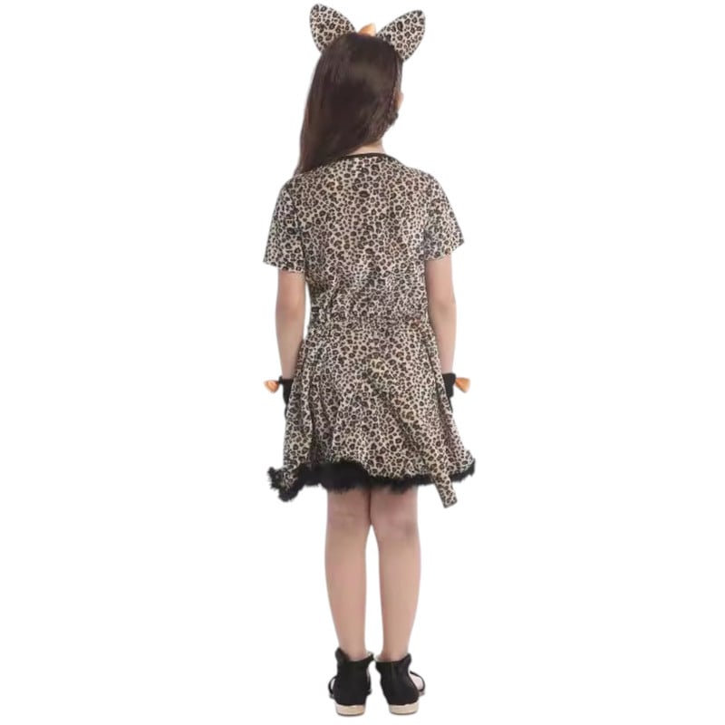 DISFRAZ INFANTIL GATO VESTIDO NIÑA - 3
