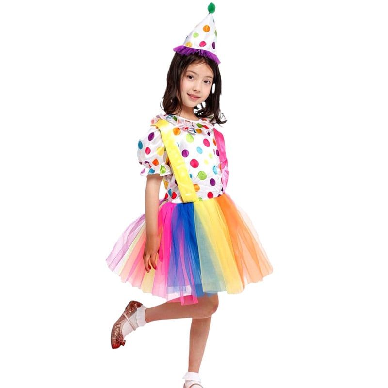 DISFRAZ INFANTIL PAYASO NIÑA - 1