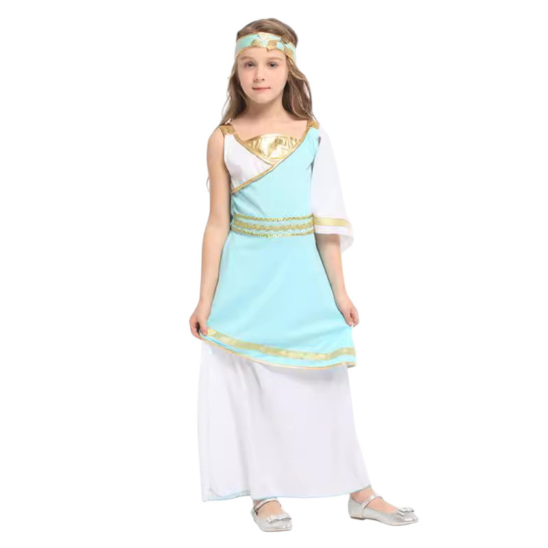 DISFRAZ INFANTIL ATENEA DIOSA GRIEGA - 1
