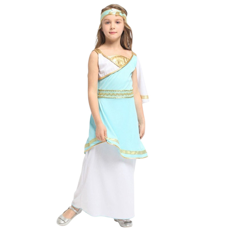 DISFRAZ INFANTIL ATENEA DIOSA GRIEGA - 3