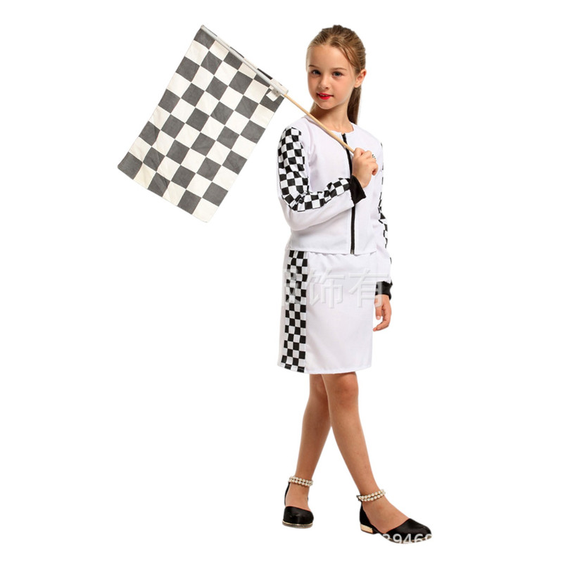 DISFRAZ INFANTIL CARRERAS FORMULA 1 NIÑA - 3