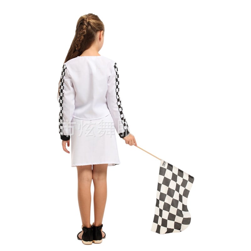 DISFRAZ INFANTIL CARRERAS FORMULA 1 NIÑA - 5