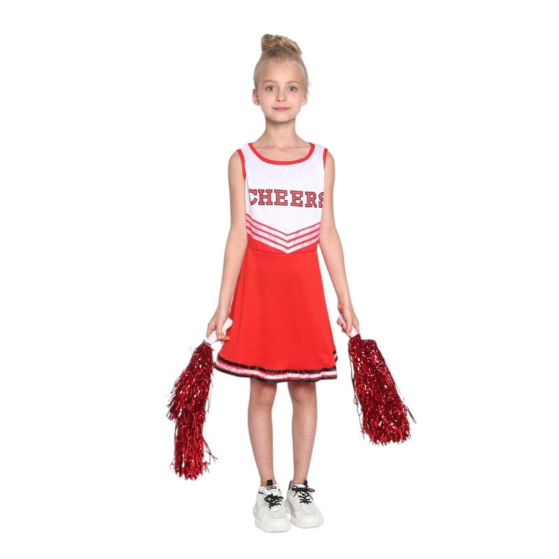 DISFRAZ INFANTIL CHEERLEADER ANIMADORA - 1