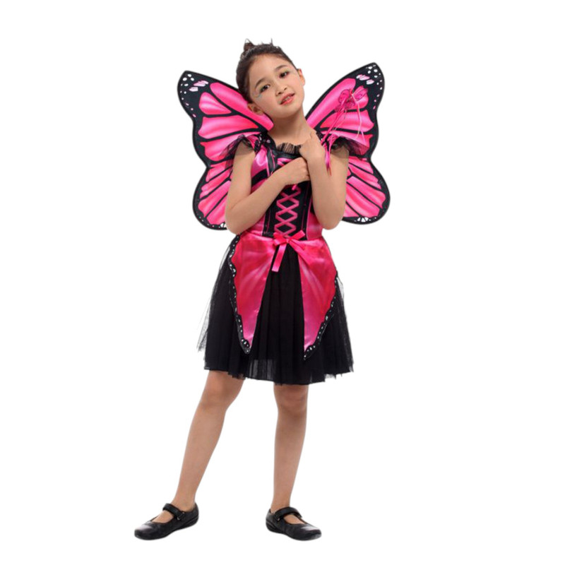 DISFRAZ INFANTIL MARIPOSA ROSADA - 2