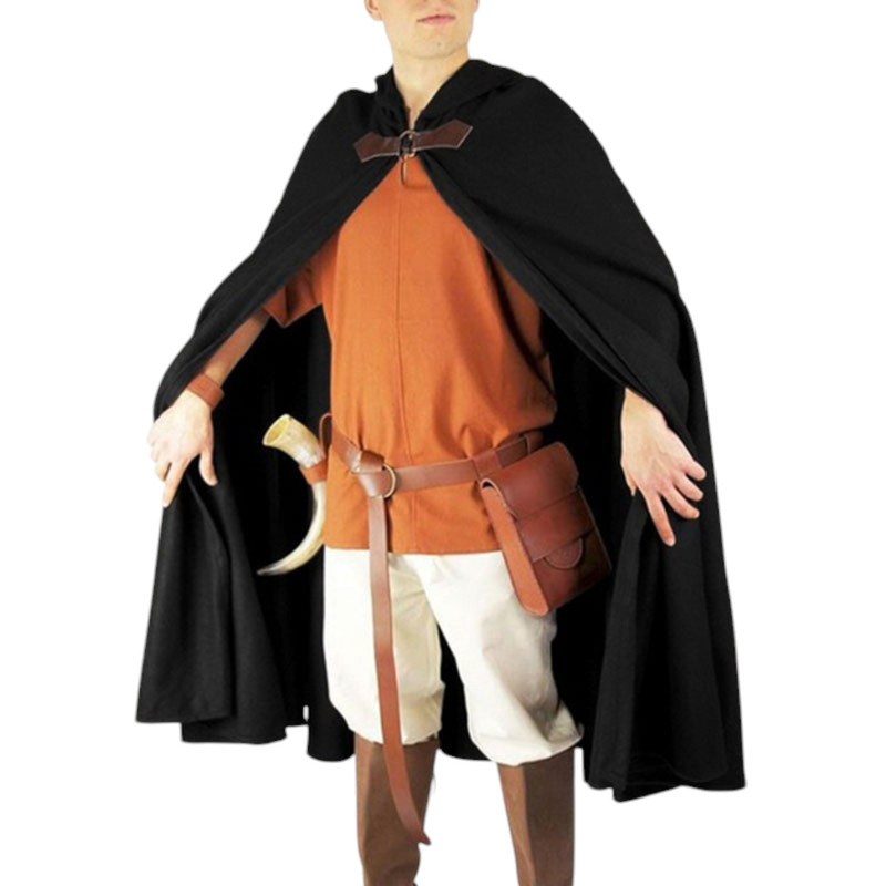 DISFRAZ COSPLAY CAPA MEDIEVAL AVENTURERO - 1