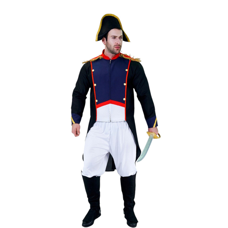 DISFRAZ COSPLAY NAPOLEON BONAPARTE FRANCES - BLANCO - L - 3