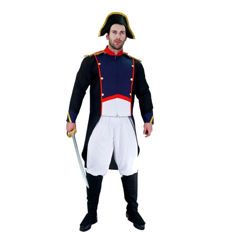 DISFRAZ COSPLAY NAPOLEON BONAPARTE FRANCES - BLANCO - L - 4
