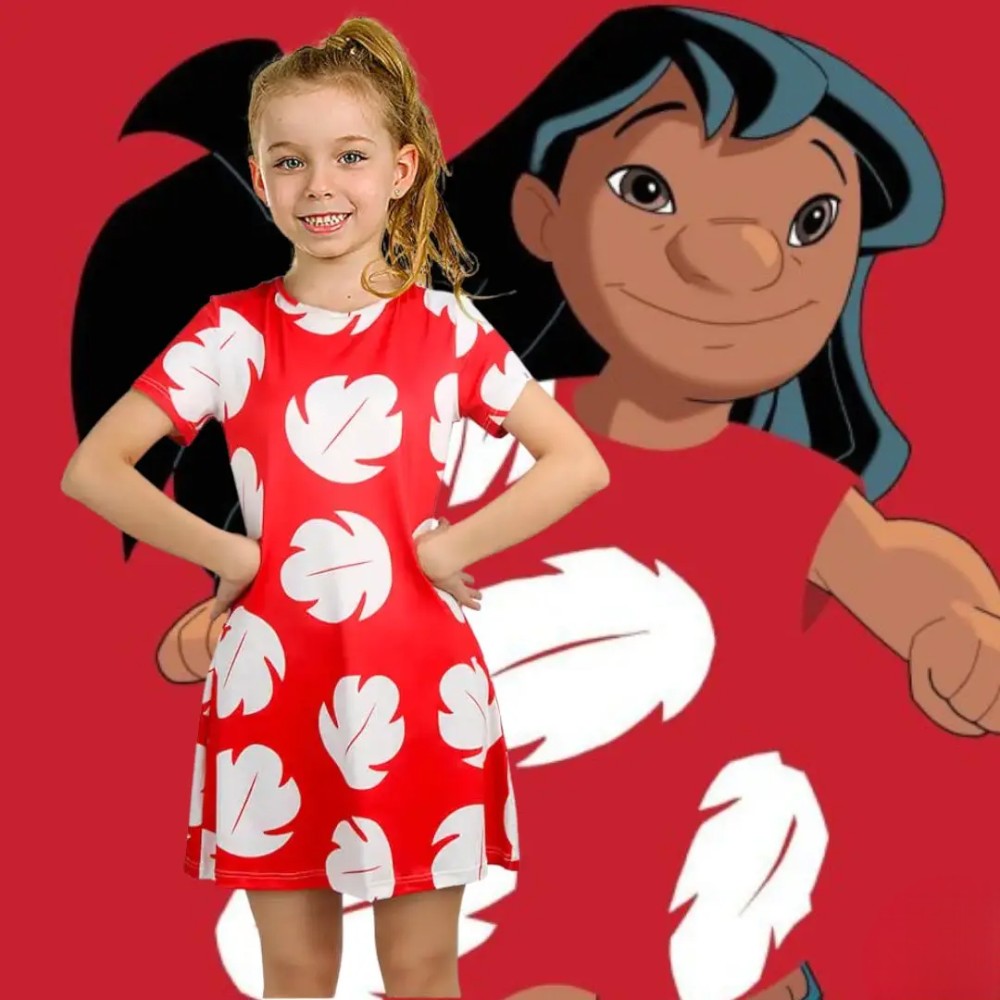 DISFRAZ COSPLAY LILO VESTIDO LILO Y STITCH INFANTIL - 10 - 2