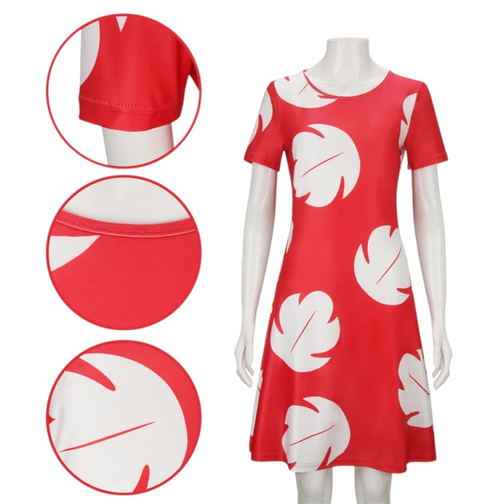 DISFRAZ COSPLAY LILO VESTIDO LILO Y STITCH INFANTIL - 10 - 6