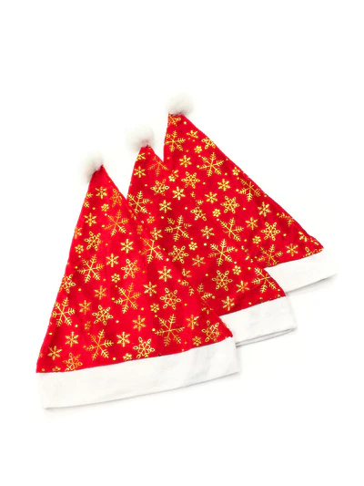 GORRO VIEJO PASCUERO PREMIUM NAVIDAD DISEÑO EN COLOR ROJO - 3