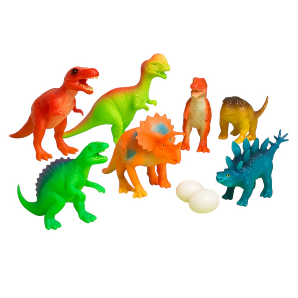 SET DINOSAURIOS DE JUGUETES GRAN COLECCION T REX - 1