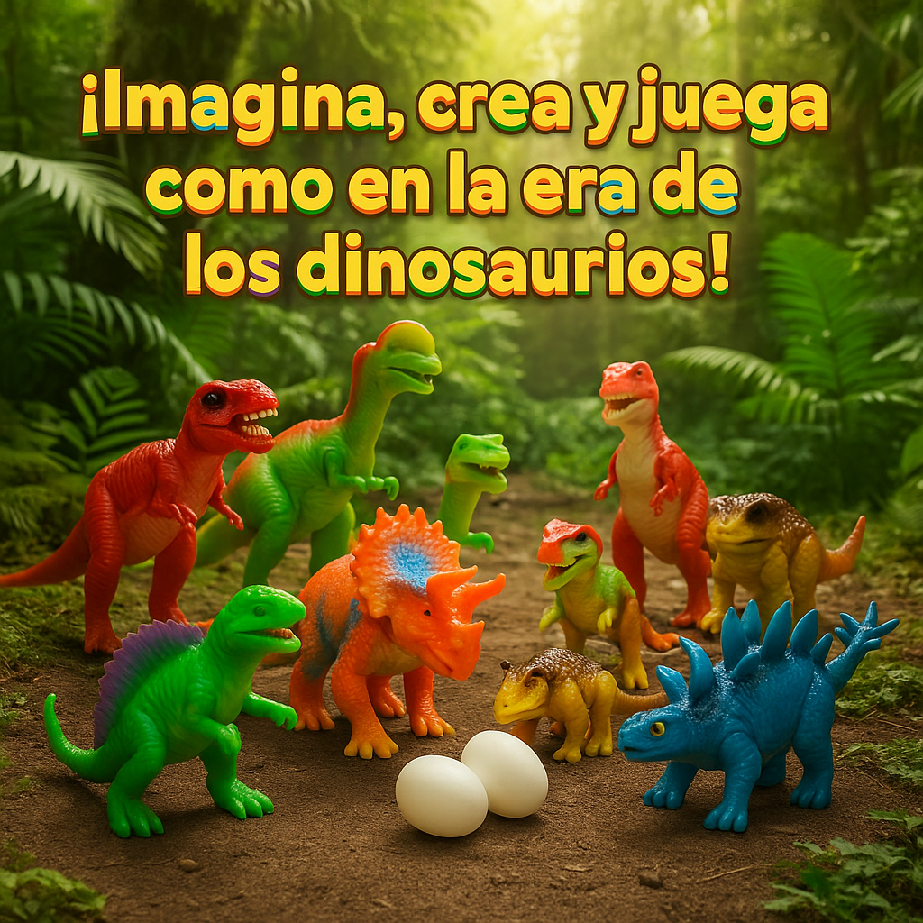SET DINOSAURIOS DE JUGUETES GRAN COLECCION T REX - 6