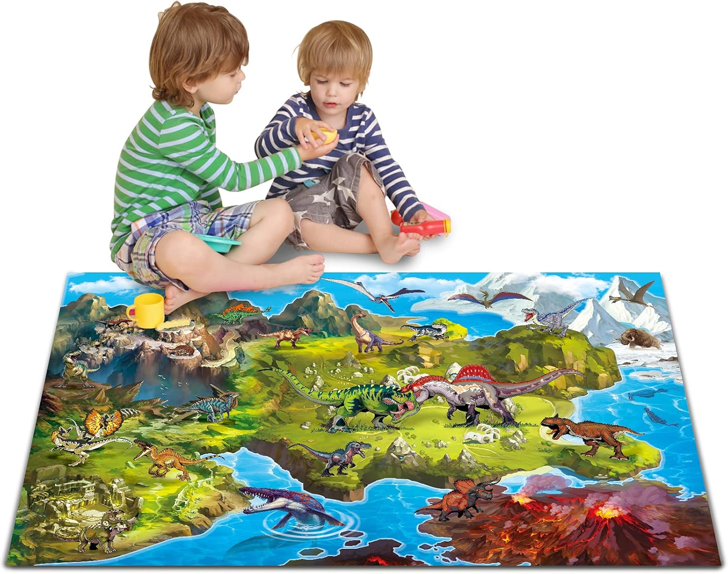 JUGUETE ALFOMBRA MAT DE DINOSAURIOS INFANTIL PLEGABLE - 1