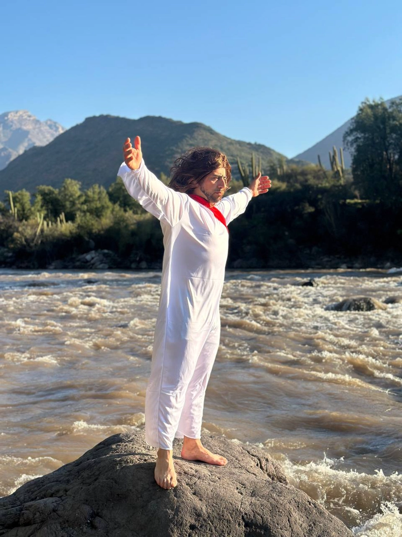 DISFRAZ COSPLAY DE JESUS DE NAZARET ADULTO - BLANCO - TAMAÑO UNICO - 4