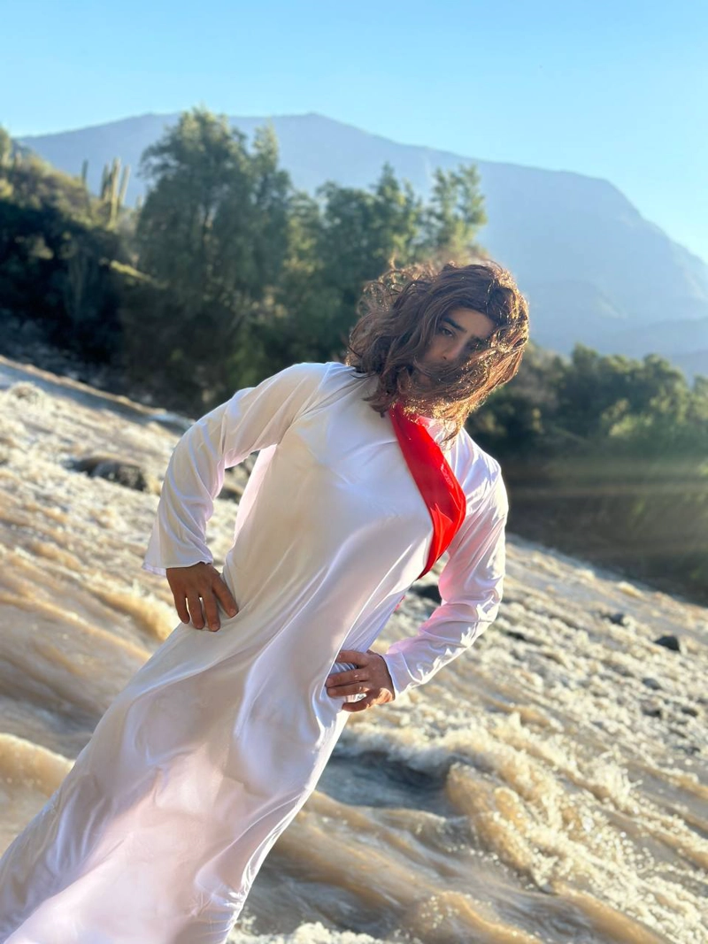 DISFRAZ COSPLAY DE JESUS DE NAZARET ADULTO - BLANCO - TAMAÑO UNICO - 5