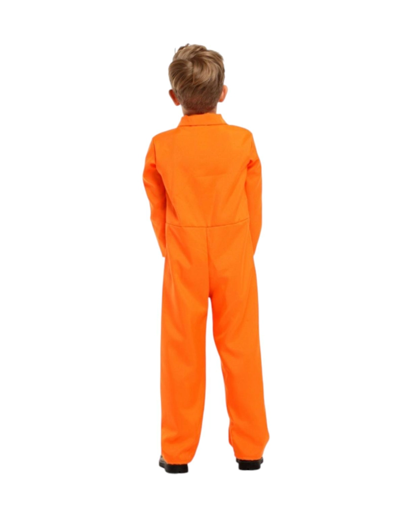 DISFRAZ COSPLAY CONVICTO PRISIONERO INFANTIL HALLOWEEN - NARANJA - 8 - 5