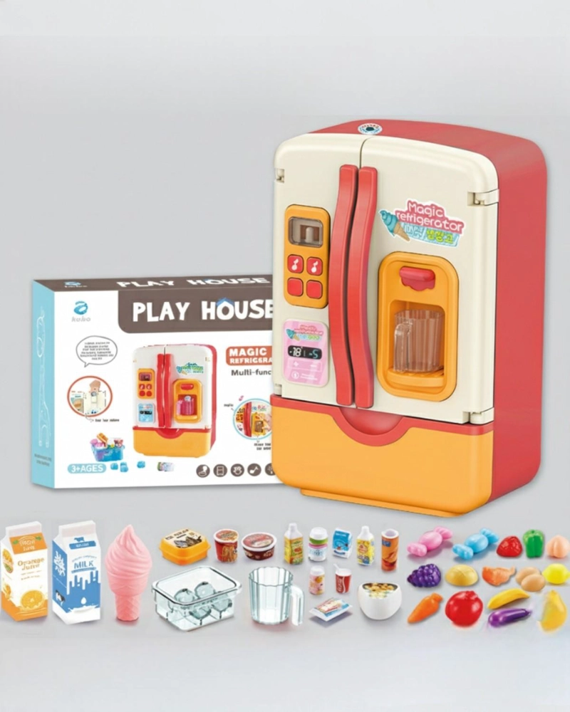 JUGUETE REFRIGERADOR MAGICO INFANTIL CON HUMO Y HIELOS - 4