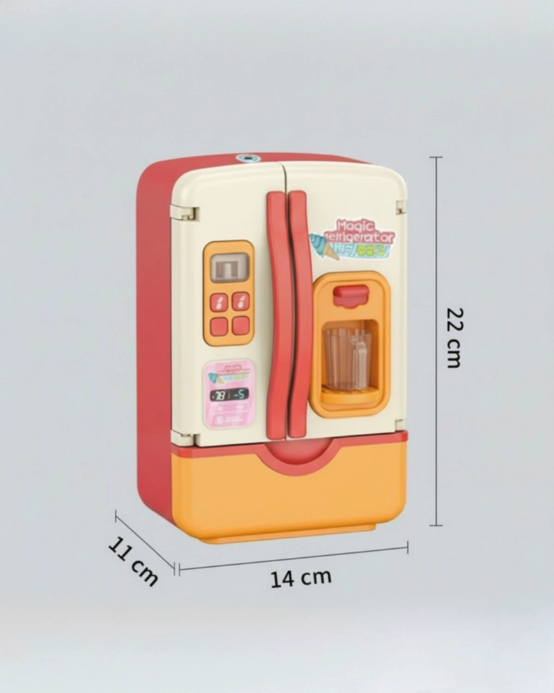 JUGUETE REFRIGERADOR MAGICO INFANTIL CON HUMO Y HIELOS - 5