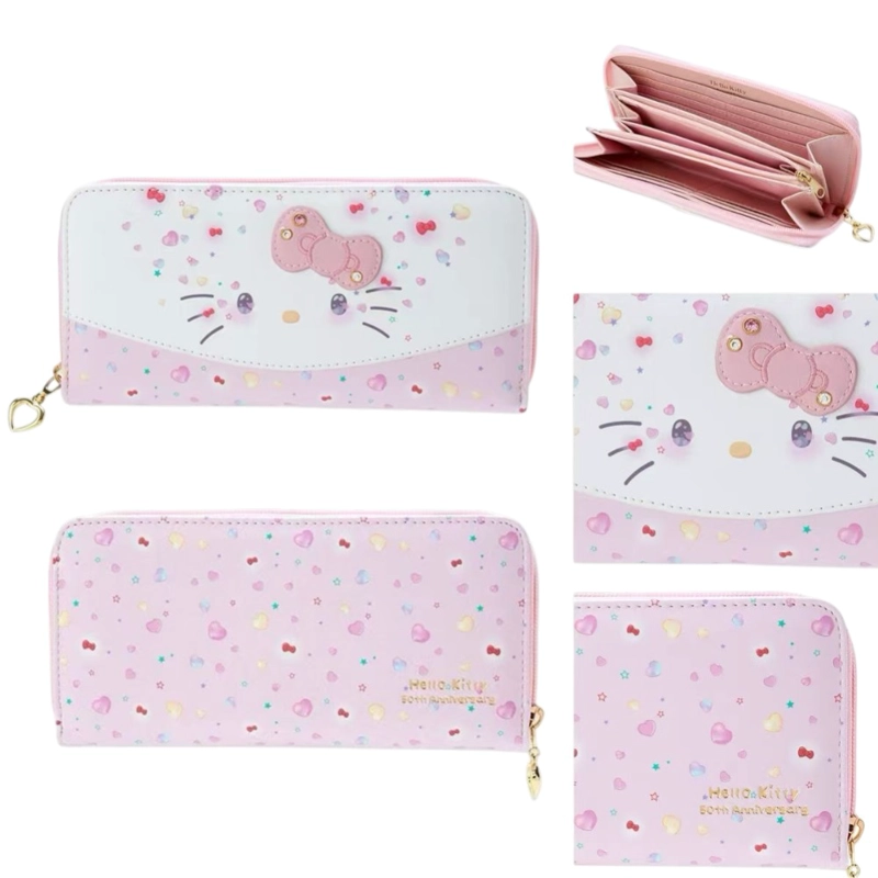 BILLETERA MONEDERO TARJETERO HELLO KITTY KAWWAII REGALO MUJER - 3